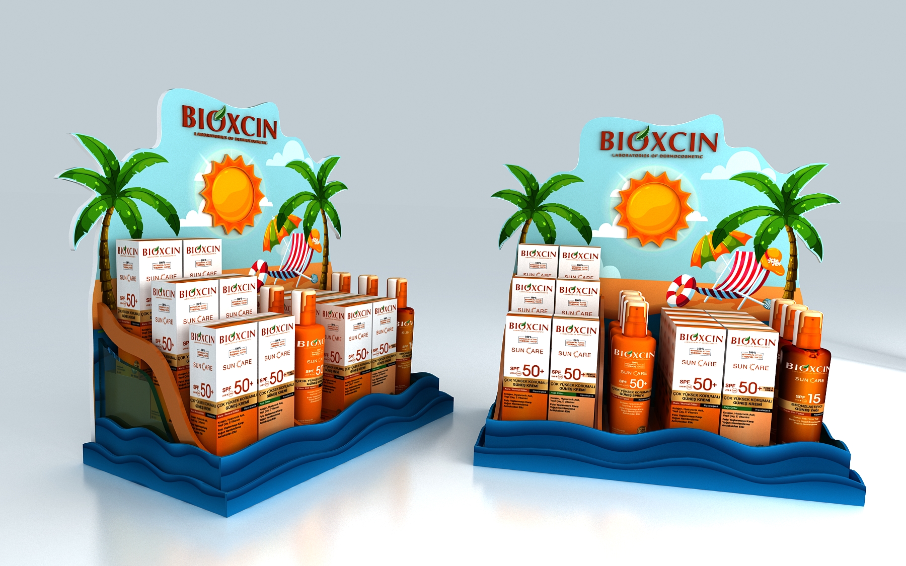 Bioxcin Suncare Countertop