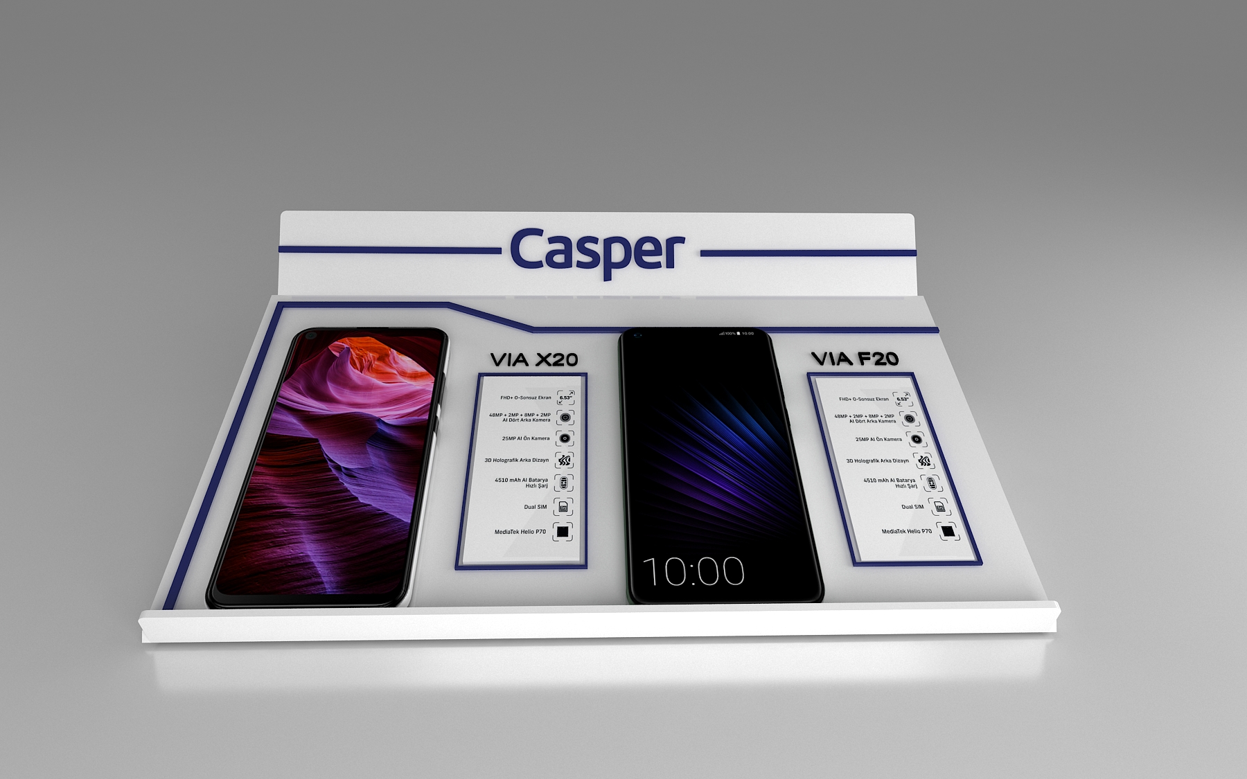 Casper Information Countertop
