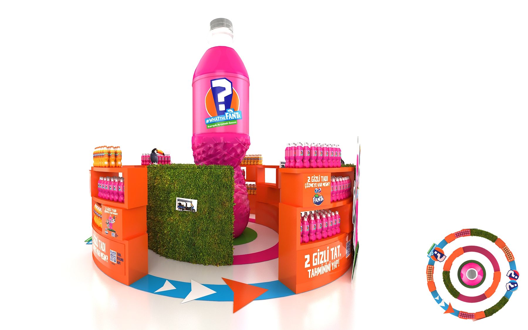 What the Fanta Activity Stand