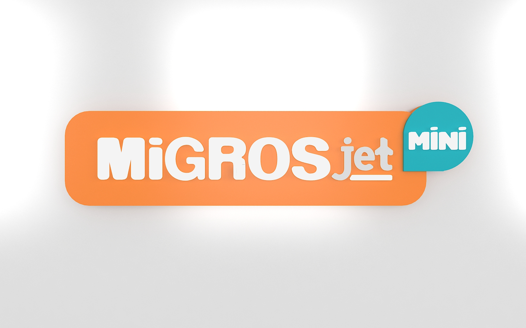 Migros Jet Mini Signboard