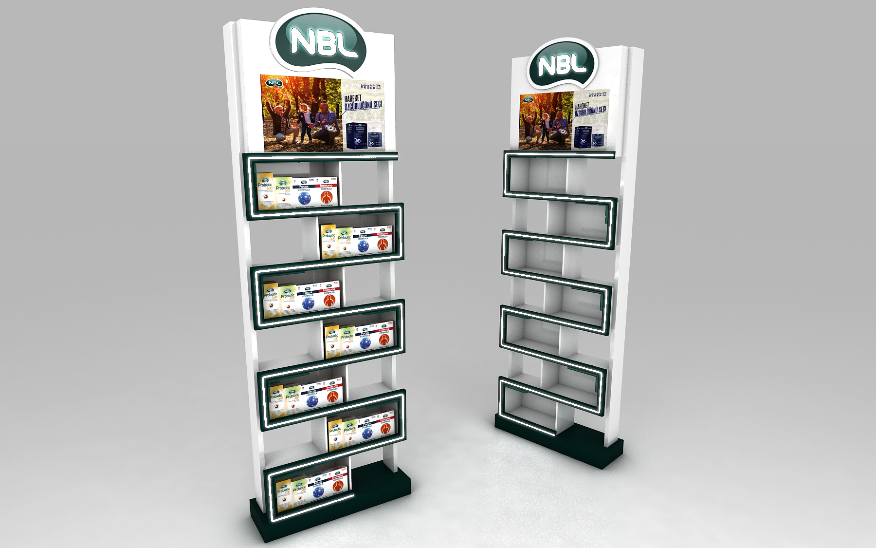 NBL Floor Display