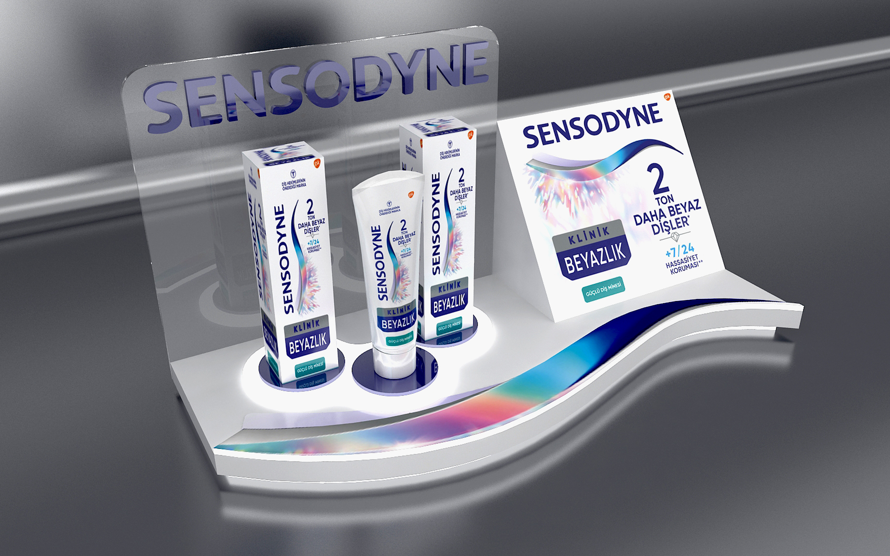 Sensodyne Clinical Whiteness Countertop