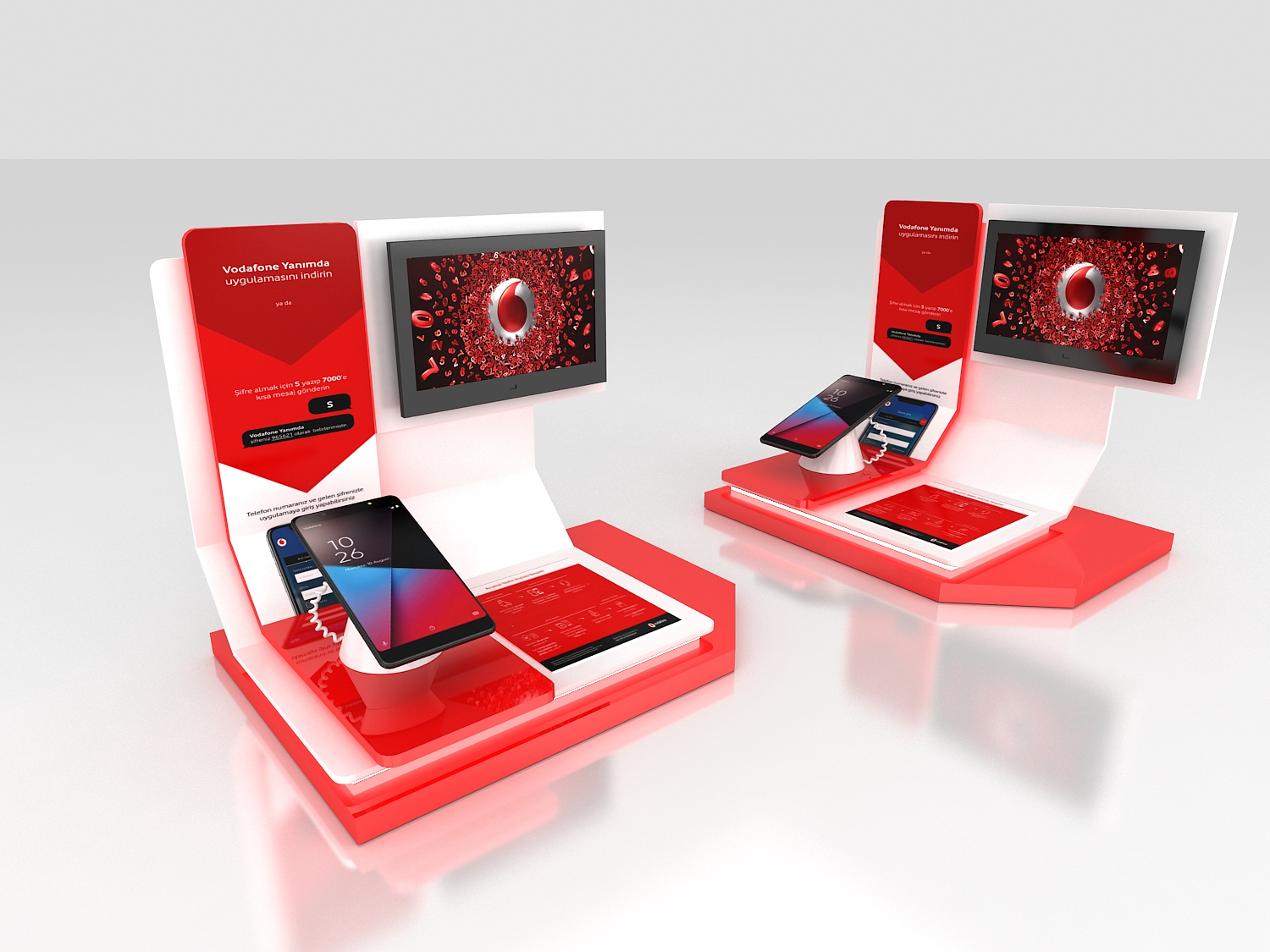 Vodafone Informing Countertop